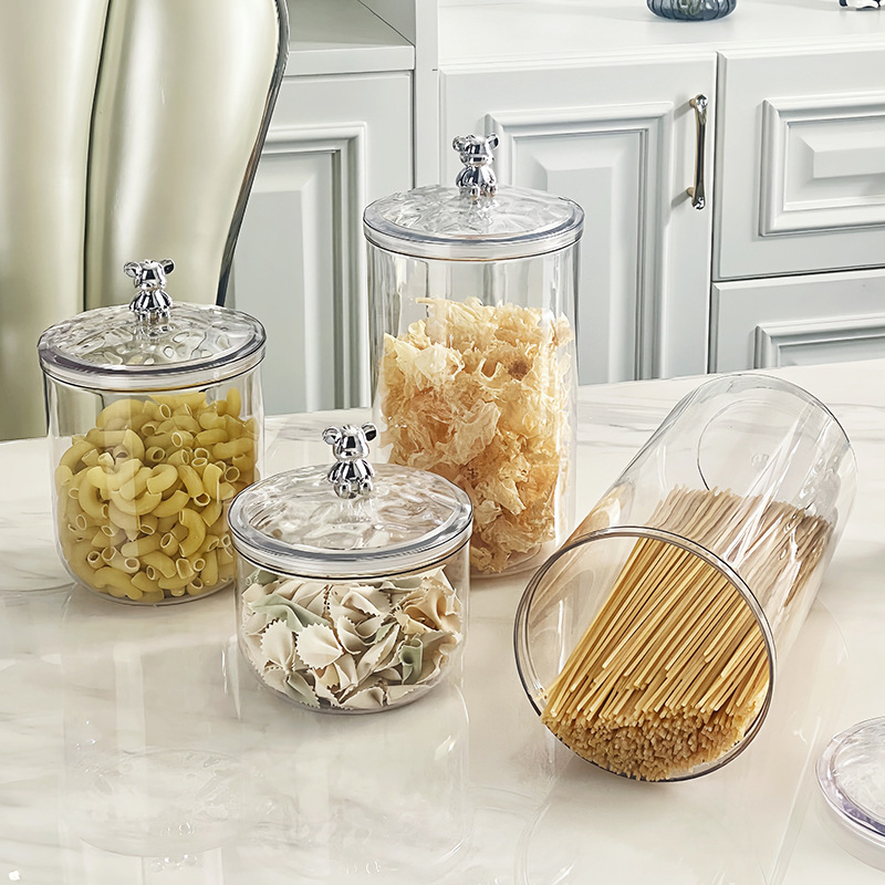 Coffee bean sealed cans, sealed boxes, snack and candy storage cans, dried fruit and melon seed food storage cans, nut storage cans details Picture