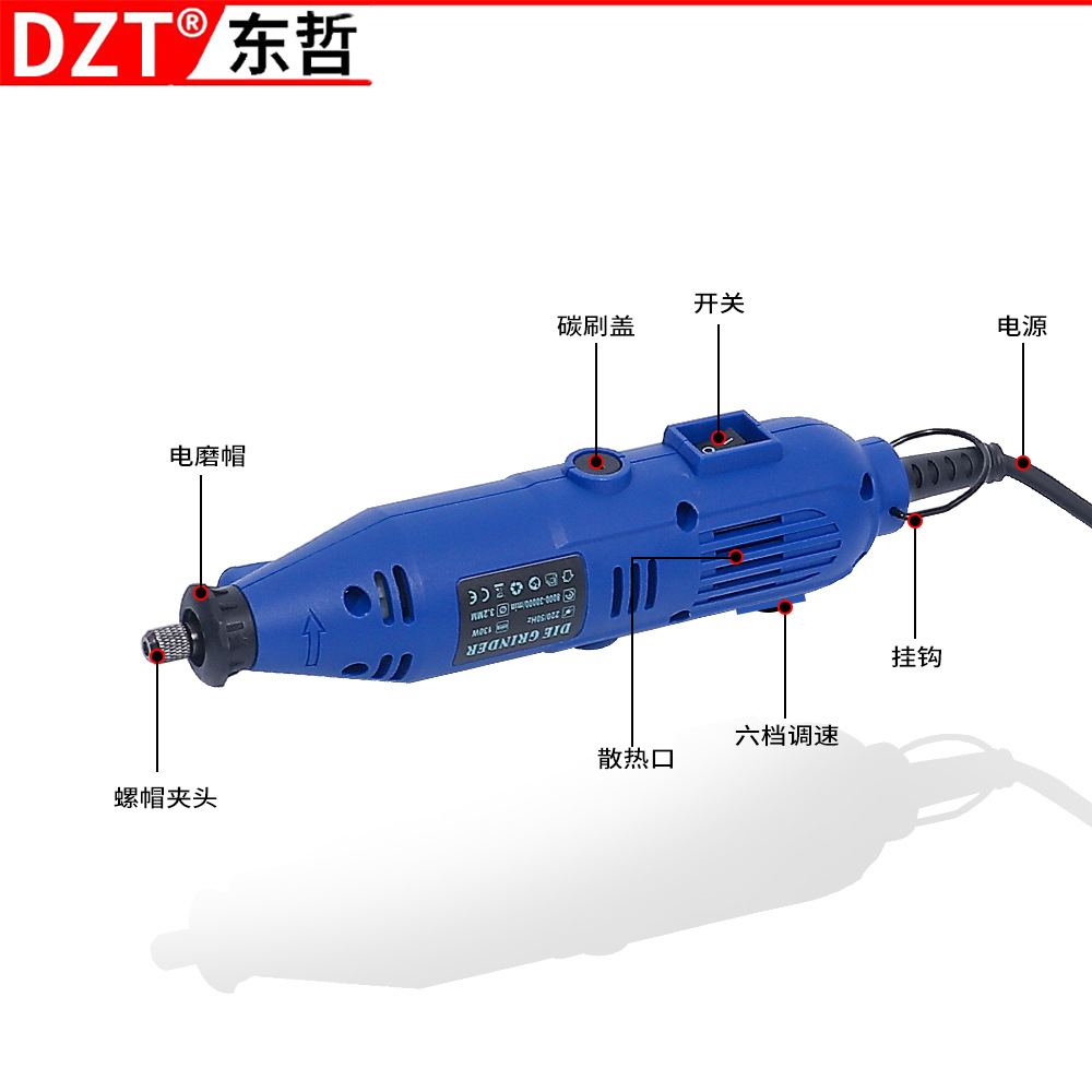 211-piece set 180W 6-speed adjustable mini electric grinding set, multi-functional jade engraving machine manual grinding set Application Scenario