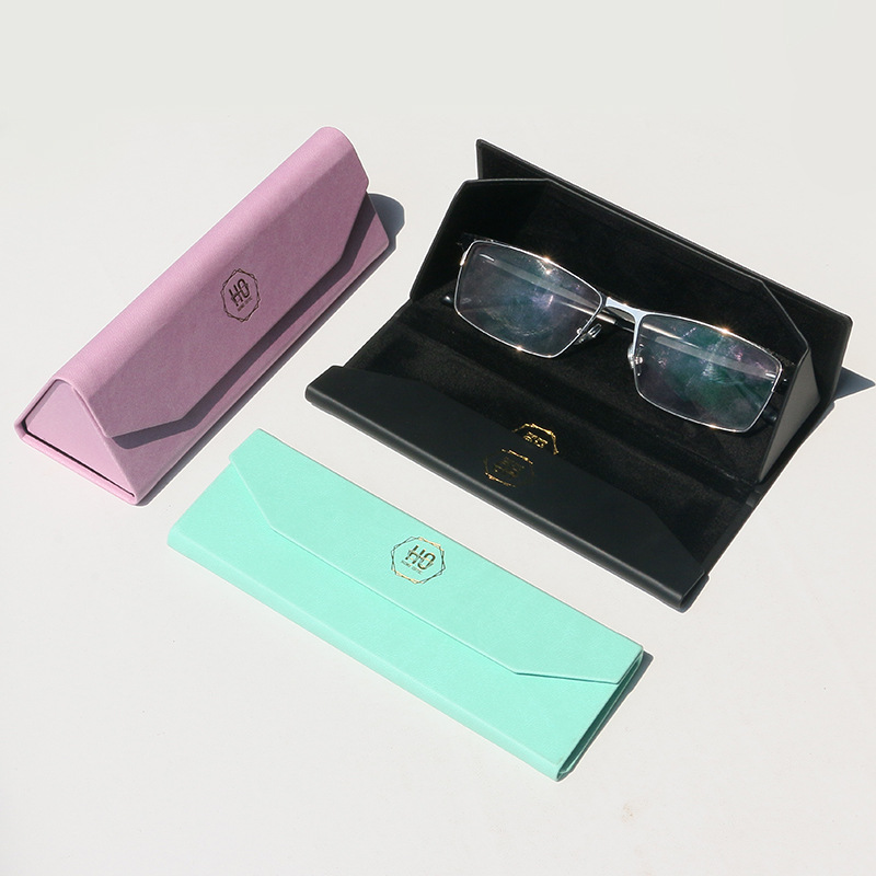 厂家直销光学眼镜盒高质量折叠款式品牌眼镜盒代供生产厂家详情图4