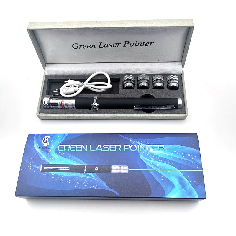 Rechargeable Pet Cat Teasing Device 03Usb Laser Pointer Sandbox Sales Guide Light Laser Pointer Demo Pen details Picture