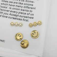韩版多种热门款式个性diy配件材料合金饰品简约款字母正方形头饰