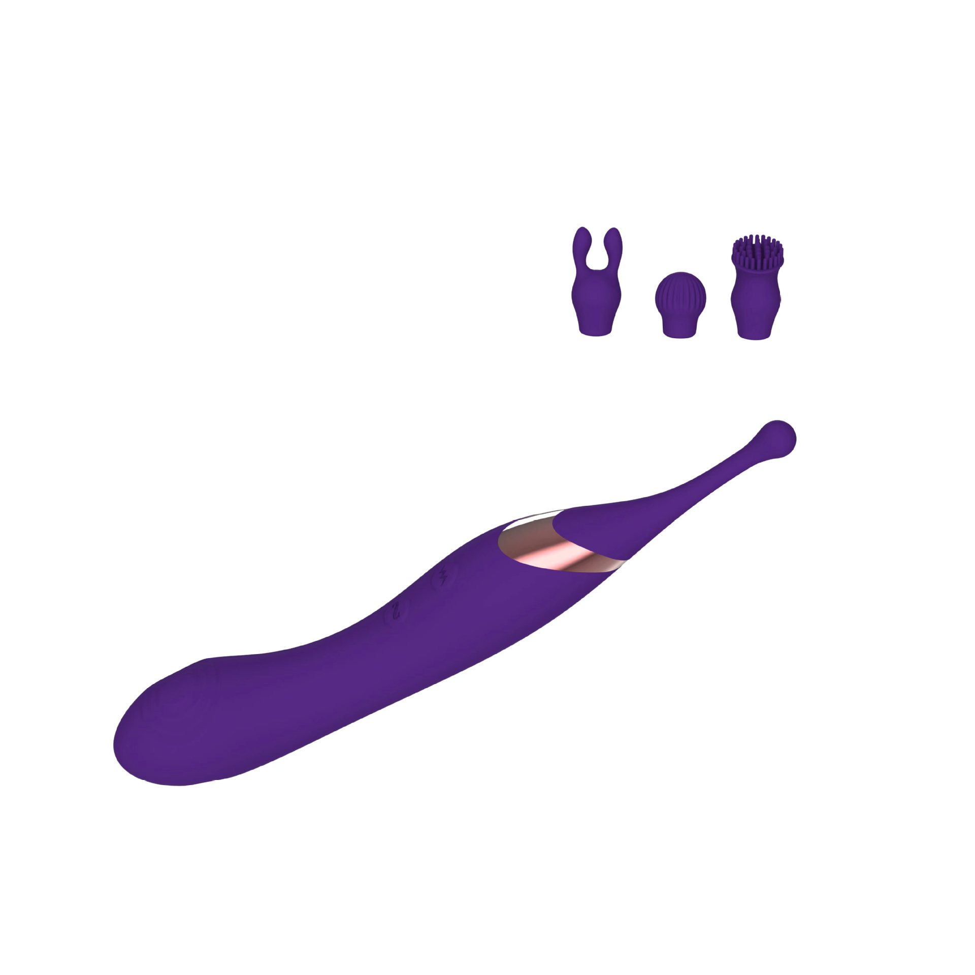 Sex toys, moisture-point pen, double shooting, cross-border female masturbation, vibration massage full figure