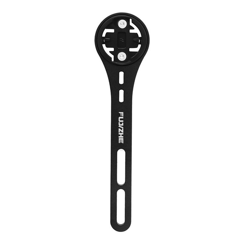 The road mountain bike stopwatch bracket is equipped with a single lamp, an integrated handle, an extension base, and a vertical extension frame accessory Item Picture