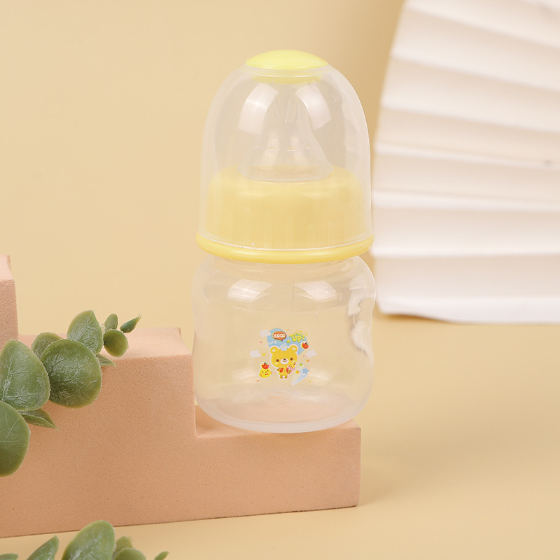新品标准口径宝宝奶瓶宝宝喝水奶瓶护理小奶瓶婴幼儿迷你奶瓶详情图4