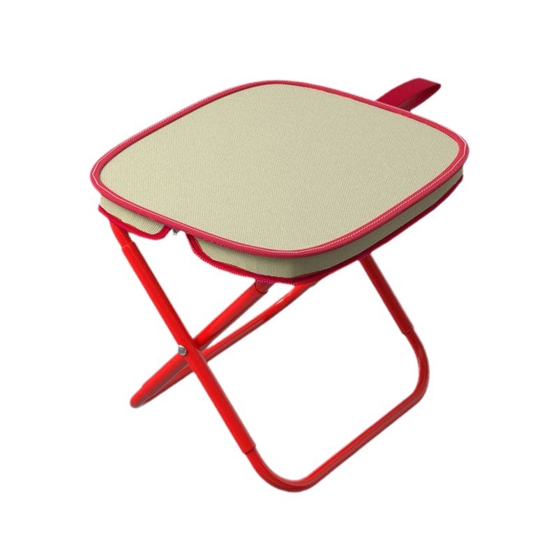 Pen case folding stool, pen case small stool, portable multi-functional handbag chair, outdoor camping and fishing stool, folding chair Item Picture