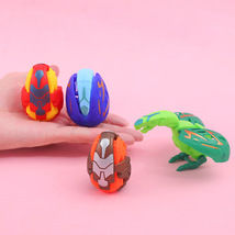 猛兽爆蛋变形恐龙蛋机械龙蛋可以变蛋和机械恐龙猛兽蛋神小学礼品