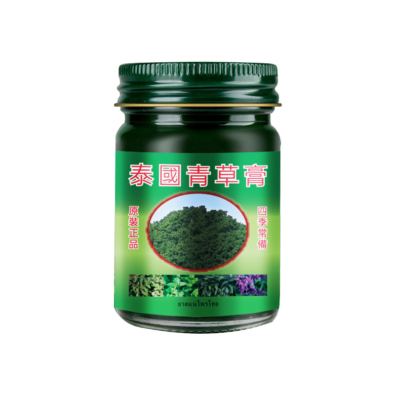 Zhengcai Thailand green paste wholesale four seasons available outdoor home always cool mint tiger paste hair Item Picture