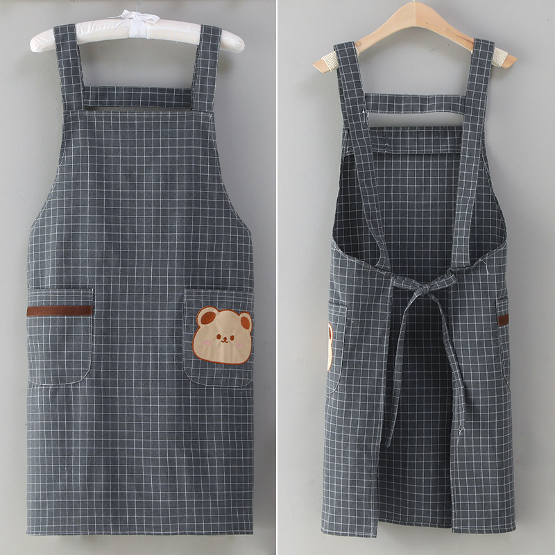 家务围裙、袖套实物图