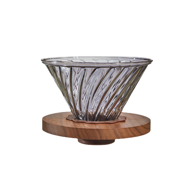 Hand-Brewed Coffee Filter Cup, Coffee Pot V60, Conical Drip Filter Cup, Sharing Pot, Coffee Filter Equipment Set Item Picture