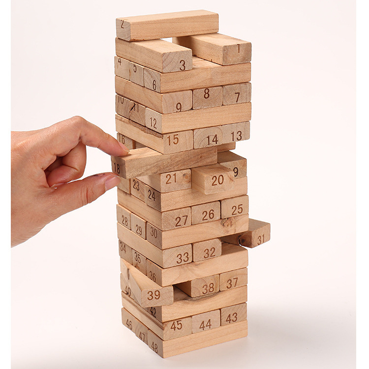 48粒叠叠高/平衡玩具Bl/叠叠乐产品图