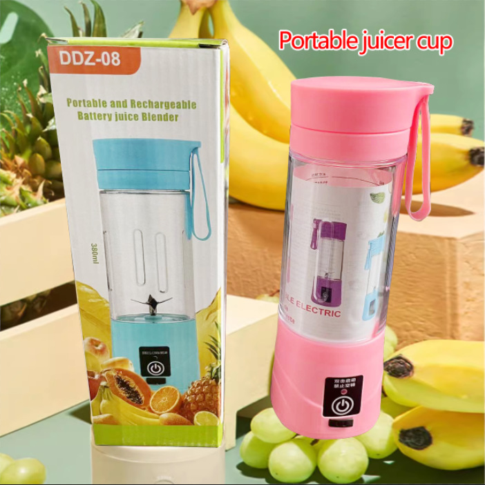 Portable Mini Electric Juicer For Foreign Trade, Electric Charging Juice Cup, Fruit Juicer Cup, Multi-Functional Fruit Application Scenario