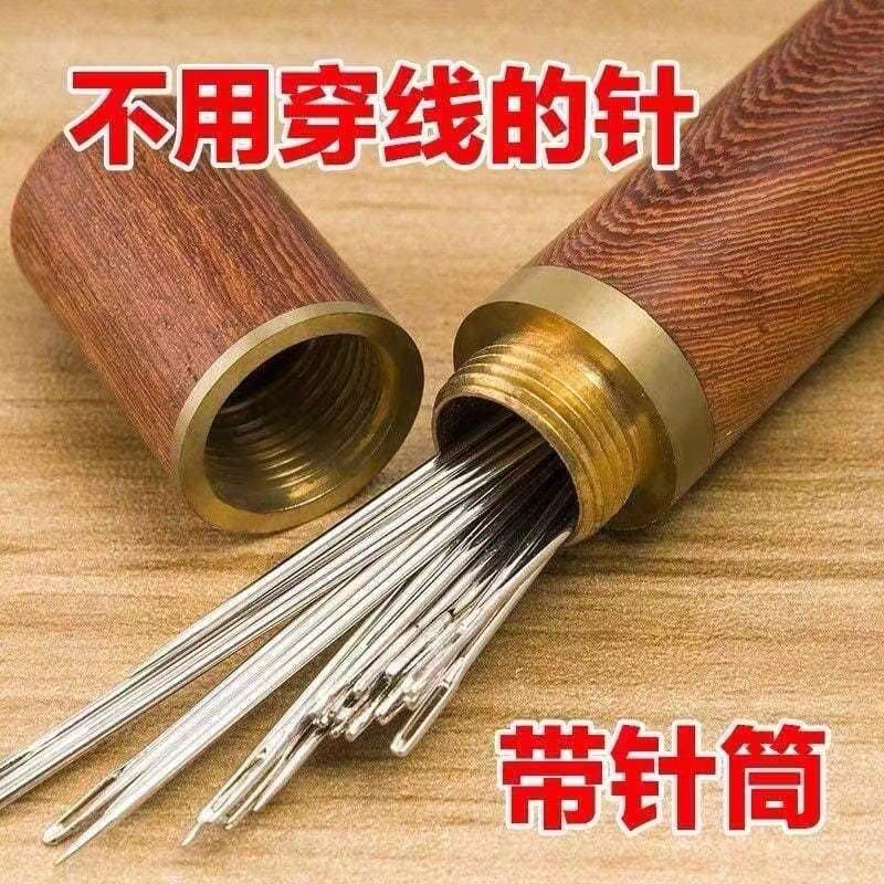 不用穿线的免/老人盲人针/手缝免穿针产品图