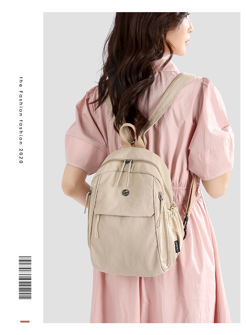 大学生户外运动轻量化山系防泼水背包大容量轻便休闲旅行双肩包女详情14