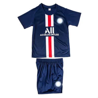 儿童足球服训练球衣队服团队足球服比赛运动训练服童装男印字logo
