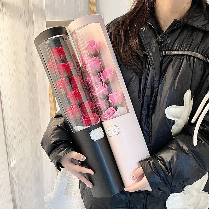 新款香皂仿真/仿真玫瑰花/肥皂花细节图