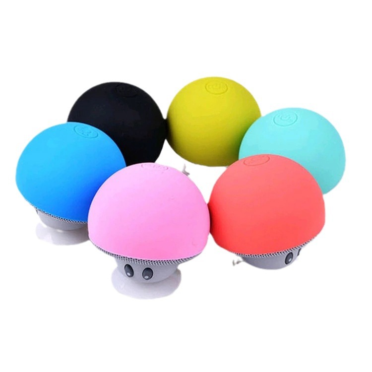 Mini mushroom head Bluetooth speaker, portable phone stand, mushroom gift, wireless small speaker in stock