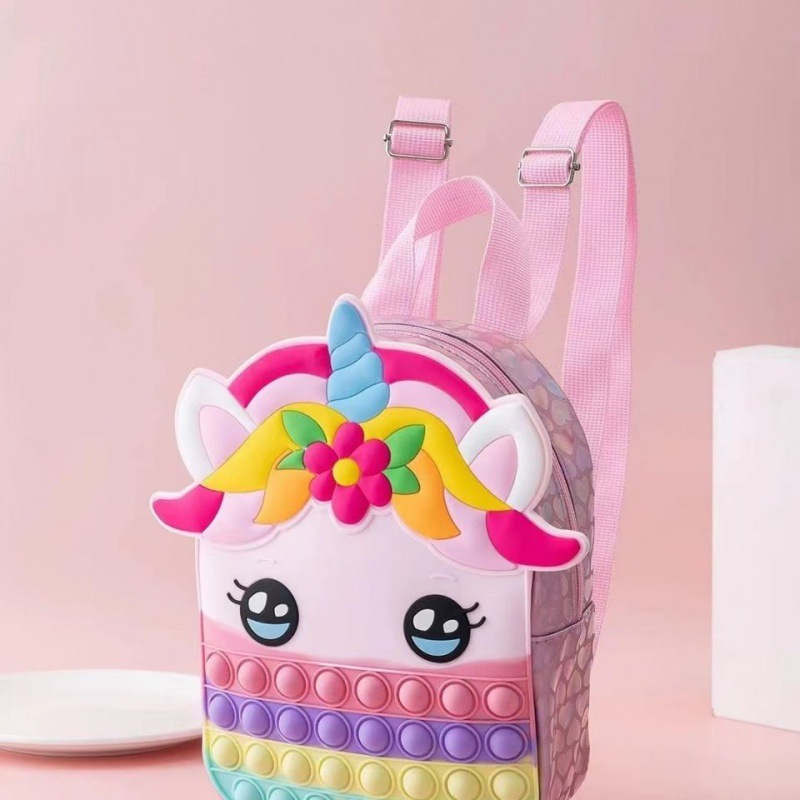 灭鼠先锋双肩包包硅胶指压泡泡可装可玩解压厂家直销代发