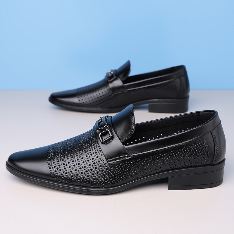 皮鞋/正装牛皮鞋/皮鞋男夏季休闲/小白鞋男士夏季休闲/Shoess白底实物图