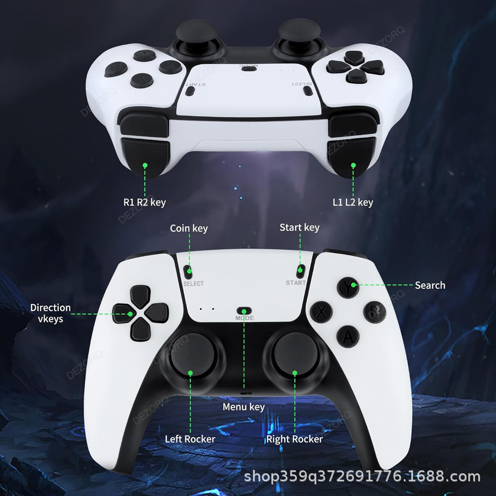 Cross-border bestseller M15 game console wireless controller game box, high-definition PS arcade, HDMI4K home game console pic 6