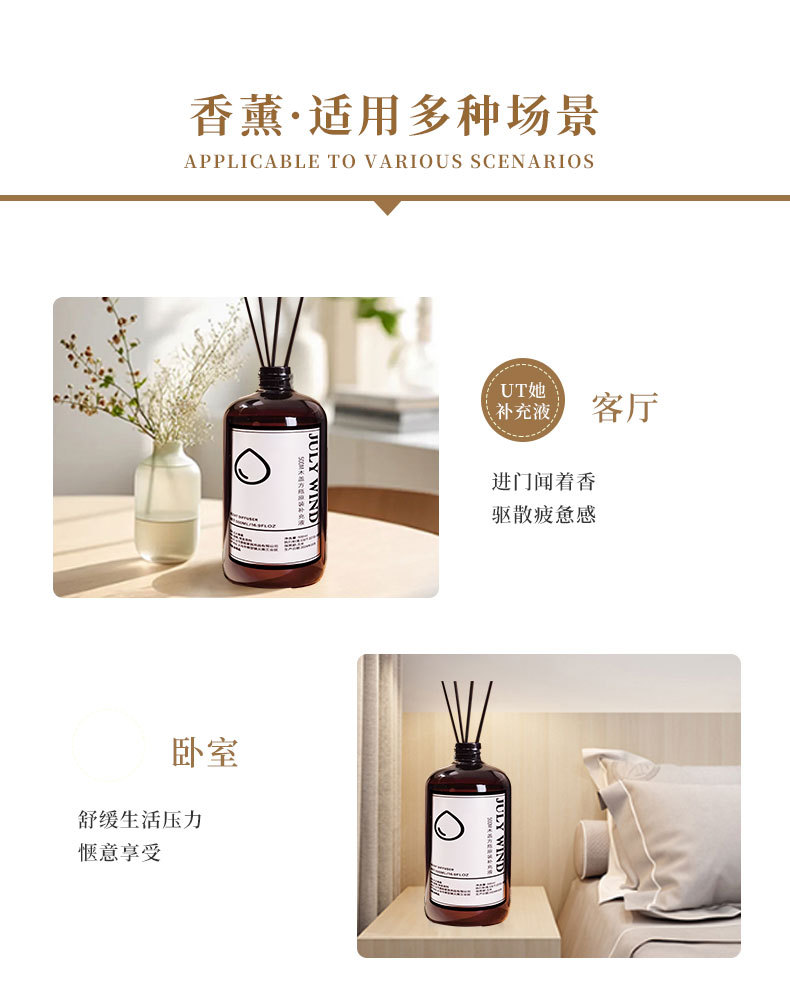 五星级酒店500ml大瓶香薰补充液批发家用室内高级感厕所持久散香详情16