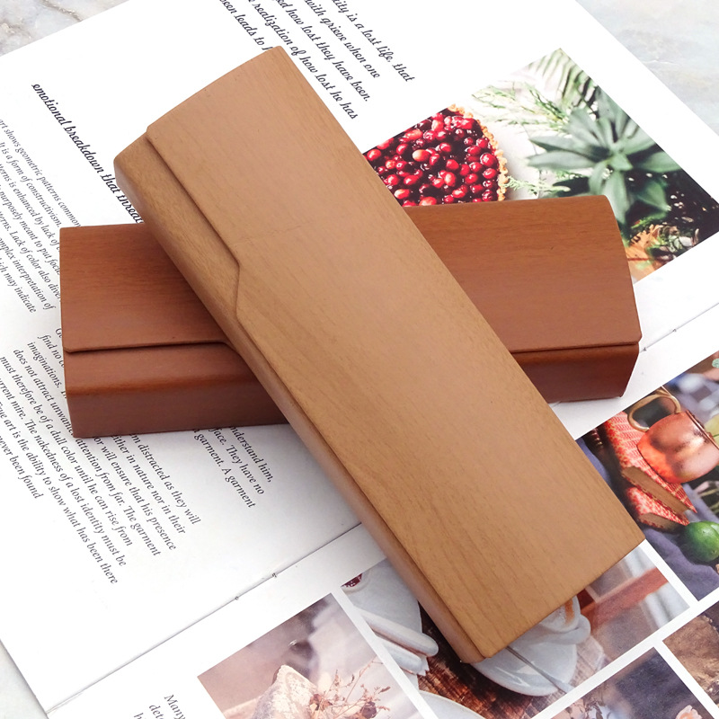 眼镜盒/折叠眼镜盒/眼镜链/老花镜折叠/眼睛袋产品图