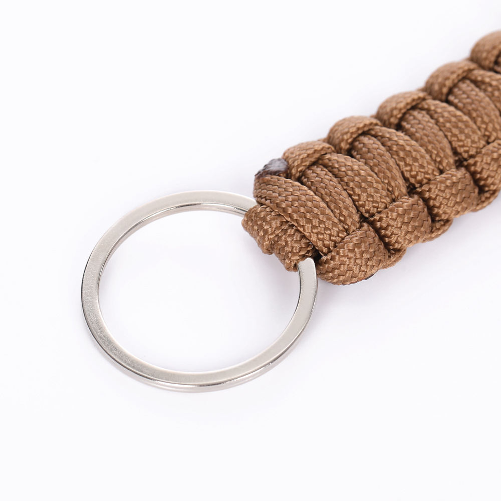 Outdoor camping rope, multi-functional umbrella rope, survival bracelet, camping personalized emergency tactical hook, woven bracelet batch Item Picture