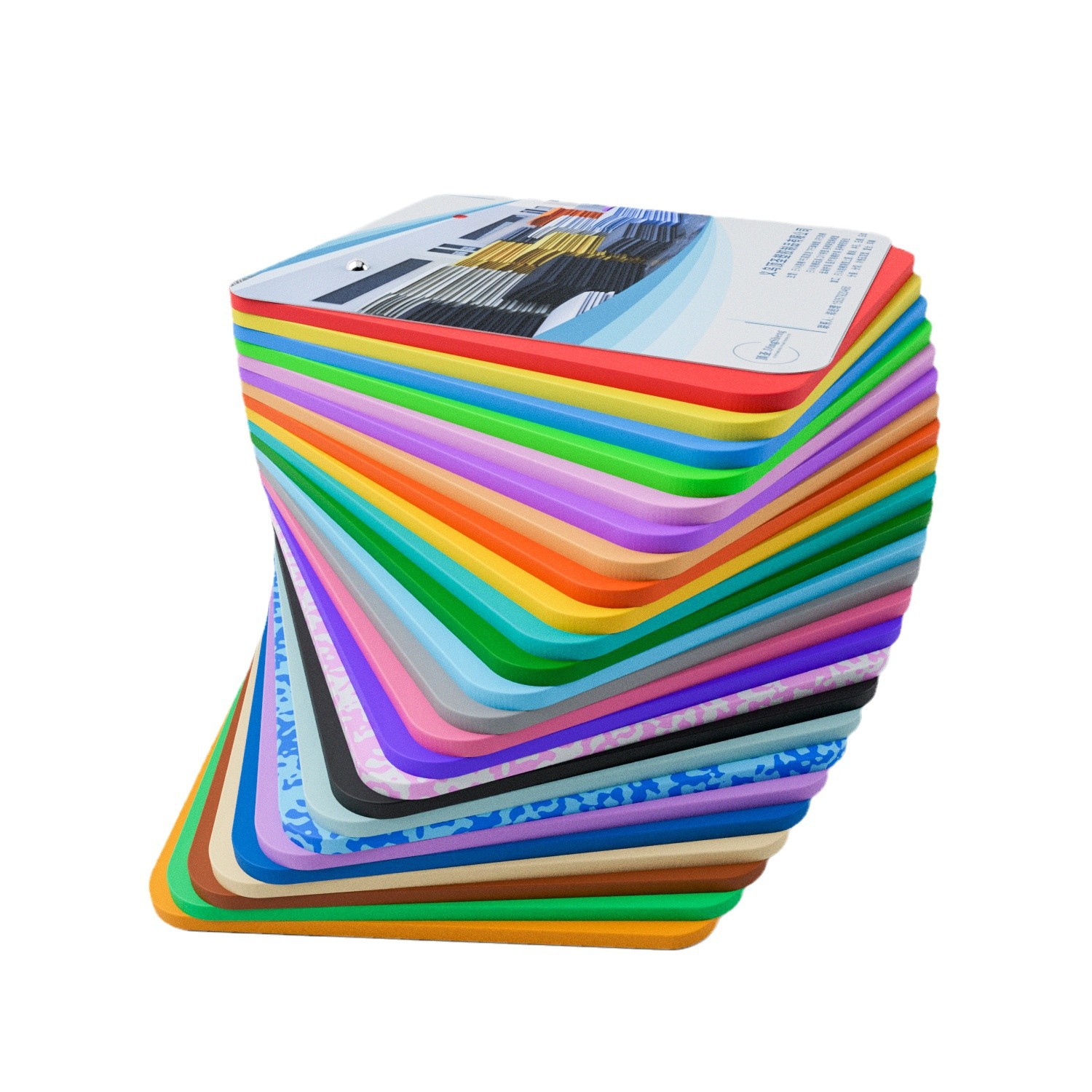 EVA color card, EVA foam sample book, complete color range, EVA color sample book, EVA sponge sample book, picture album Item Picture