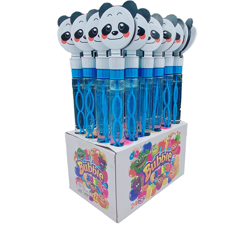 Cross-Border Foreign Trade Large Panda Hand Clap Bubble Wand Children's Outdoor Toys Night Market Stall Supply Manufacturers Wholesale Item Picture