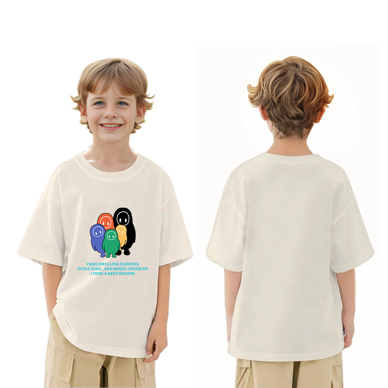 T恤儿童/纯棉短袖/短袖/女T恤/尾货细节图