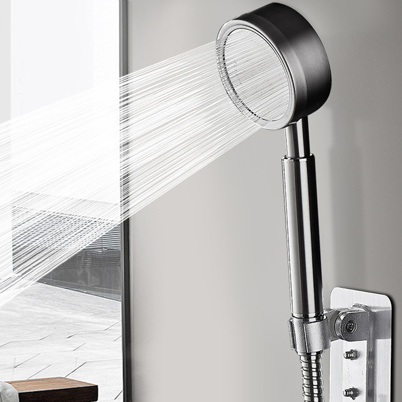 Nordic SUS304 stainless steel Pressurized shower head, water heater pressurized bathroom heater, bathing, shower, rain shower, flower drying head Pressurized shower head details Picture