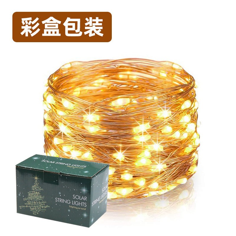 Wholesale copper wire light strings, outdoor colored light strings, battery boxes, waterproof decorative lights, led copper wire ambient lights, Christmas lights Application Scenario