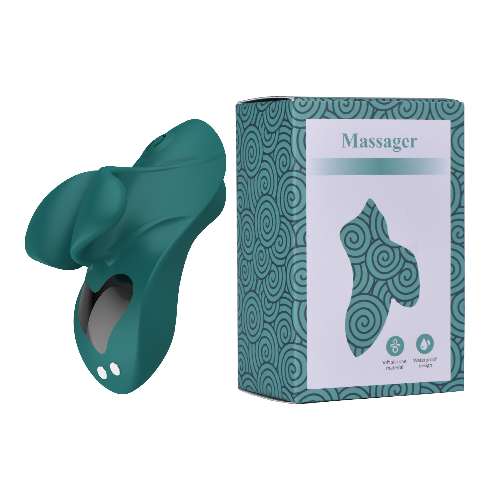 New silicone 9-frequency vibrating finger vibrator masturbation device for adults Item Picture