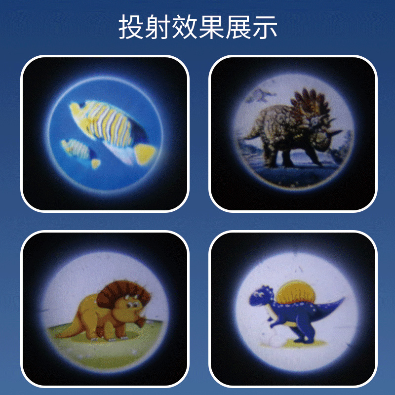 Six slide projection projectors, children's innovative technology small projects, science experiments, primary school students' science education models Application Scenario