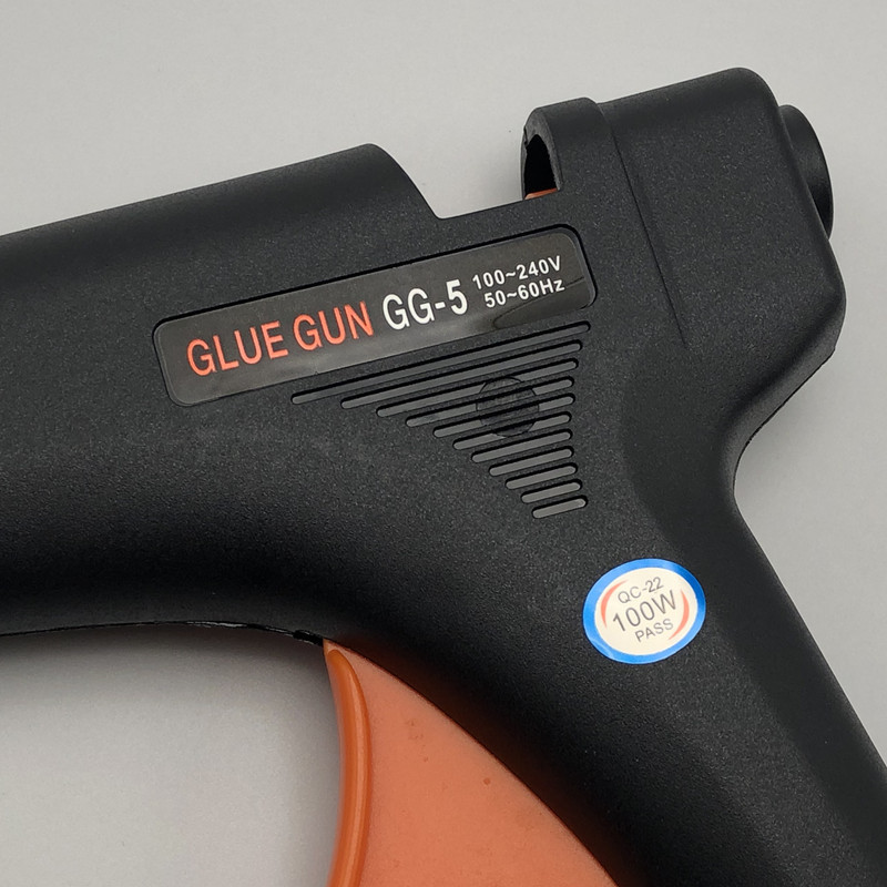 Camel Gg-5 Black Hot Melt Glue Gun 100 W High Temperature Glue Gun Hot Sol Hot Melt Glue Stick Wholesale Specification drawing