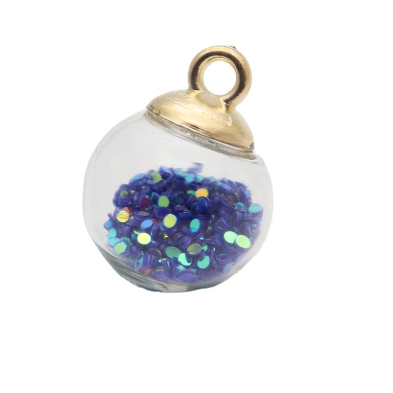 Ins-style sweet polka dot glass ball pendant, hair band, wristband DIY accessory manufacturer Item Picture