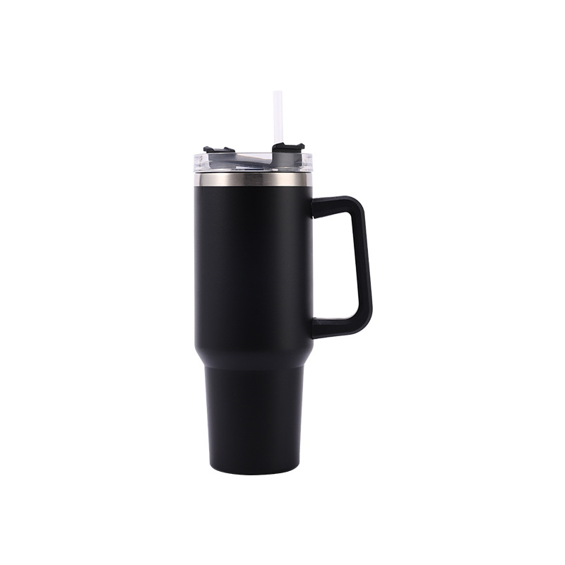 保温杯/咖啡杯/保温杯316/保温杯儿童斜跨可爱/大容量保温杯白底实物图