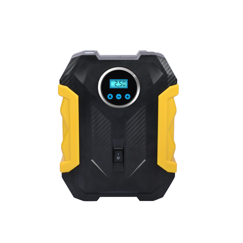 Car Air Pump Digital Display Lighting Tire Electric Car Air Pump Mini Intelligent Portable Car Air Pump Item Picture