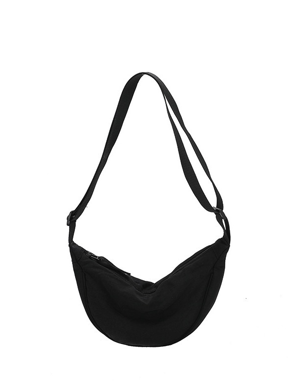 Youjia fitting room's same style women's crossbody bag, Xiaohongshu nylon dumpling bag, student single-shoulder bag, fabric bag factory supply Item Picture