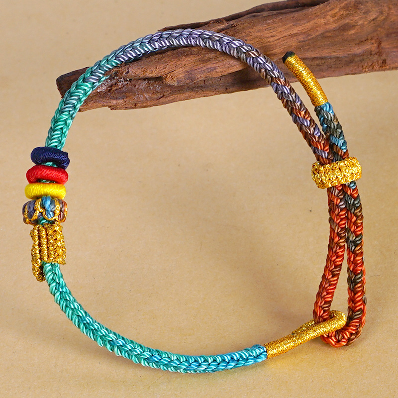 In 2025, the Koi Changshu Seven Wisdoms Landing Wristband was hand-woven as a gift for students to achieve success in the imperial examination Application Scenario