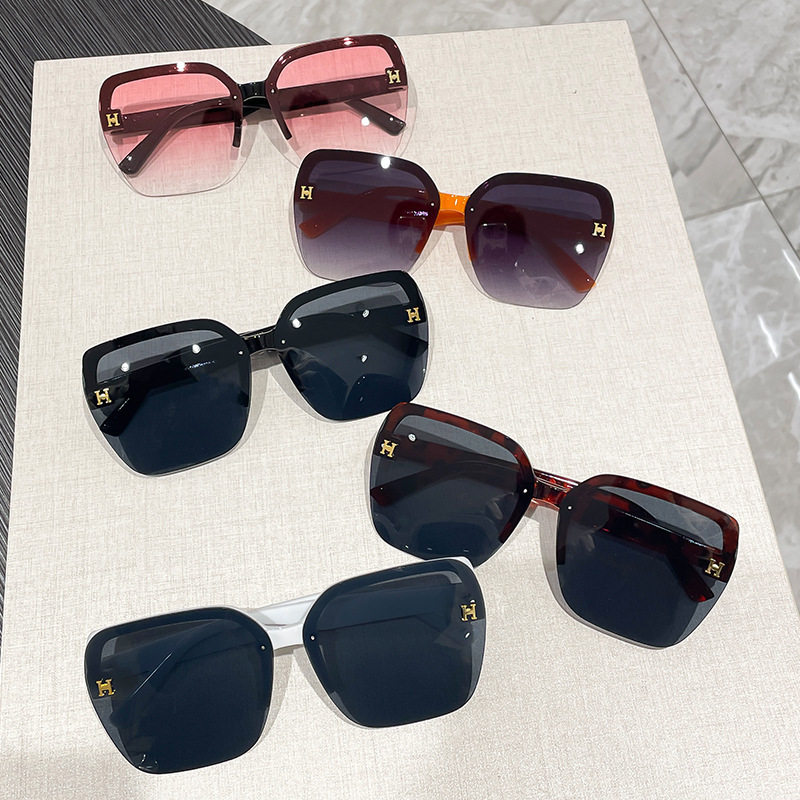 框高级感防晒显瘦高清太阳眼镜 时尚小香风防紫外线遮阳镜