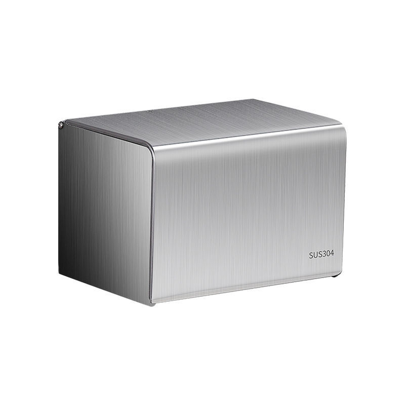 Toilet Paper Dispenser Box Tissue Holder 304 Stainless Steel Toilet Waterproof Paper Roller Bathroom
