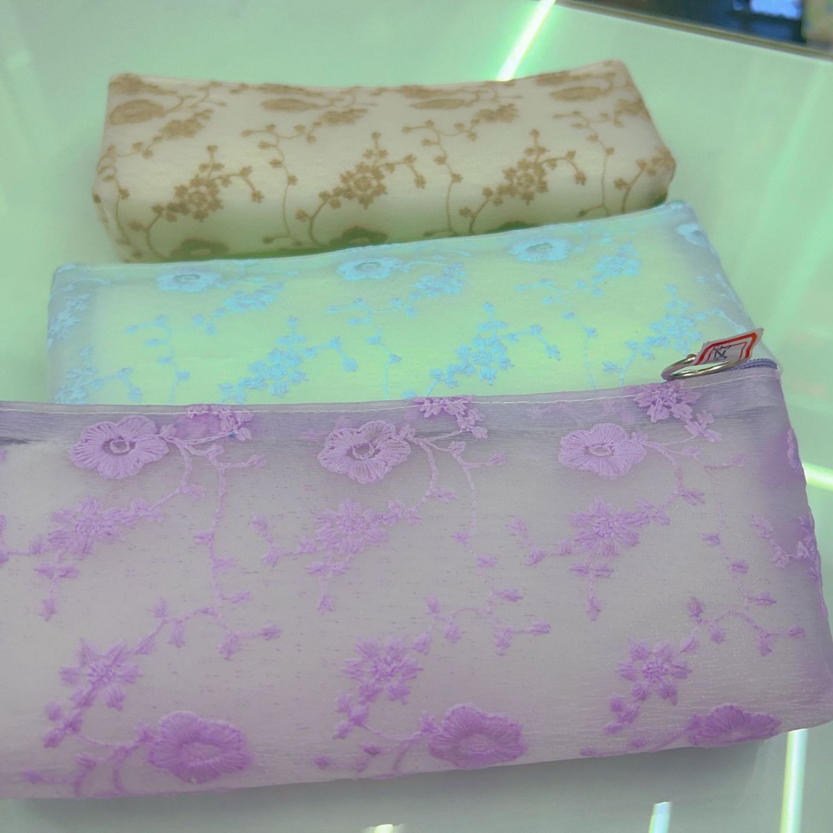 Factory direct sales of new large-capacity, simple candy color, girlish texture, transparent, high-end, ins Japanese style for primary and secondary school students Specification image