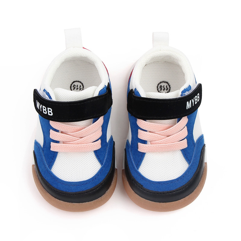 Rubber soft-soled anti-slip and wear-resistant walking shoes for 1-2 years old babies in spring, girls' casual white shoes MY2001 details Picture