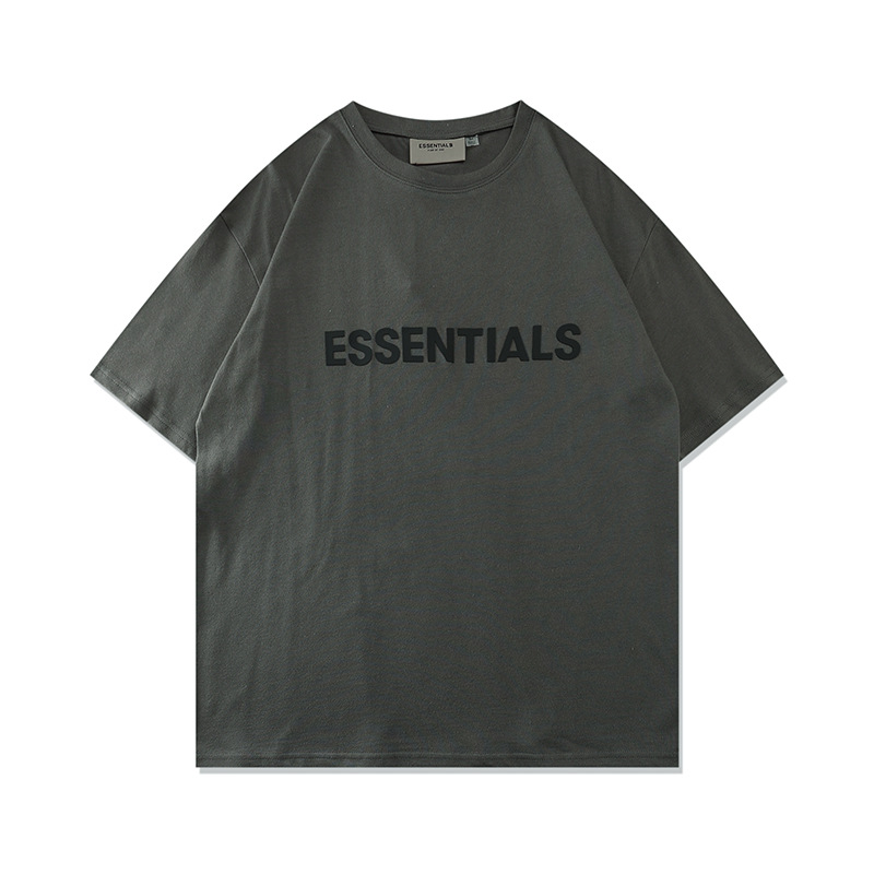 Agent wholesale of summer pure cotton T-shirts for men and women from the European and American ESSENTIALS streetwear brand FOG, including both short and half-sleeved shirts pic 3