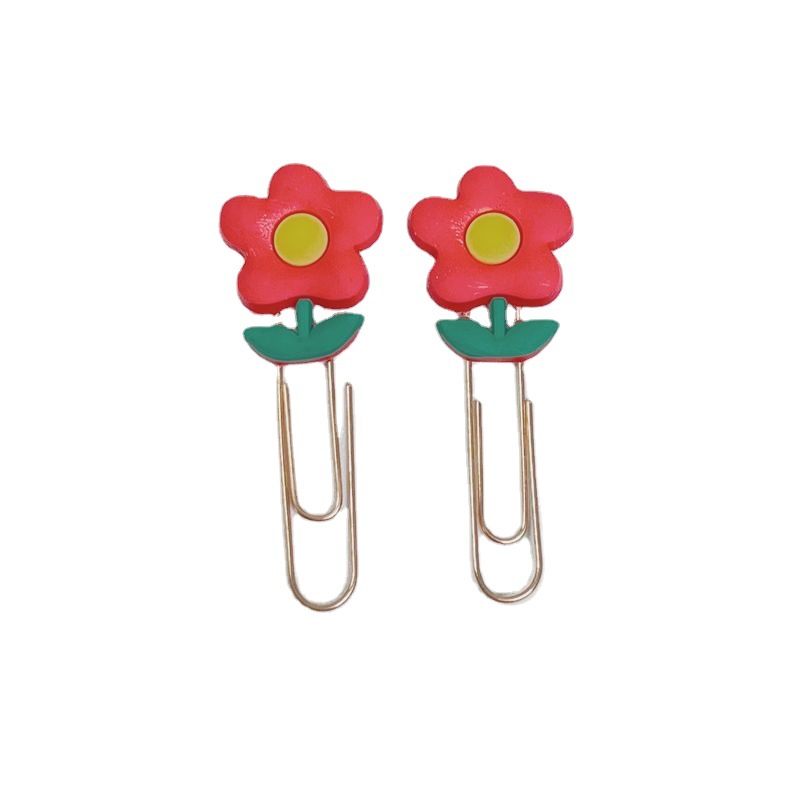قوالب الكرتون الإبداعية، الجملة، دبابيس معدنية جميلة لعلامات الكتب Item Picture