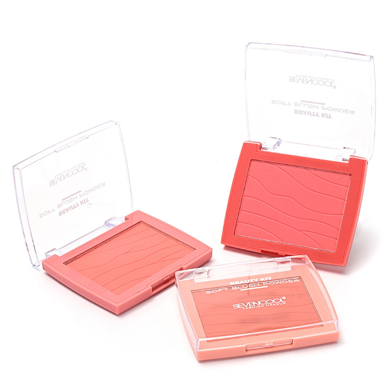 SEVENCOOL Blush matte, long-lasting whitening, easy to apply, blush cosmetics, makeup, nude series, single color blush Item Picture