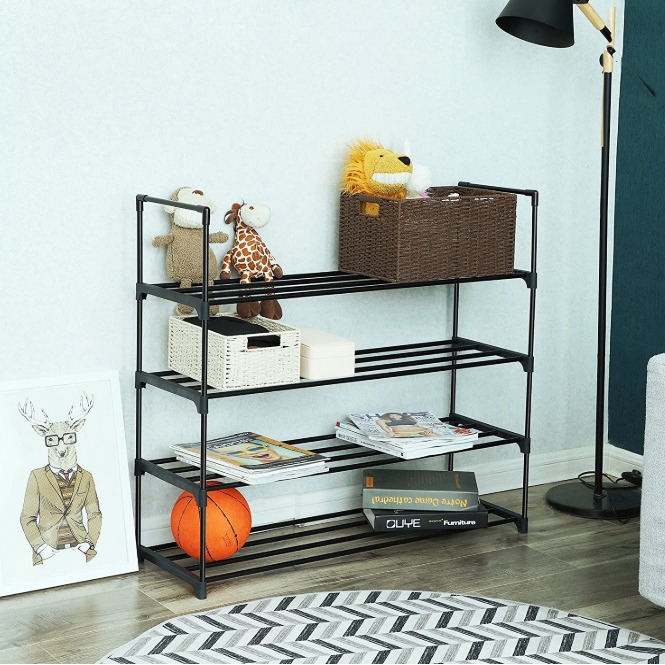 鞋架收纳架/透明鞋盒/鞋盒/拖鞋/鞋子展示架产品图