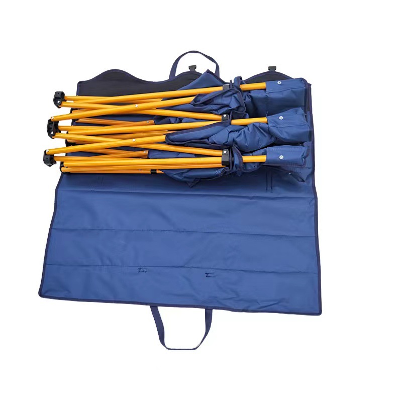 Outdoor double folding chair with cotton double beach chair and double camping chair Item Picture