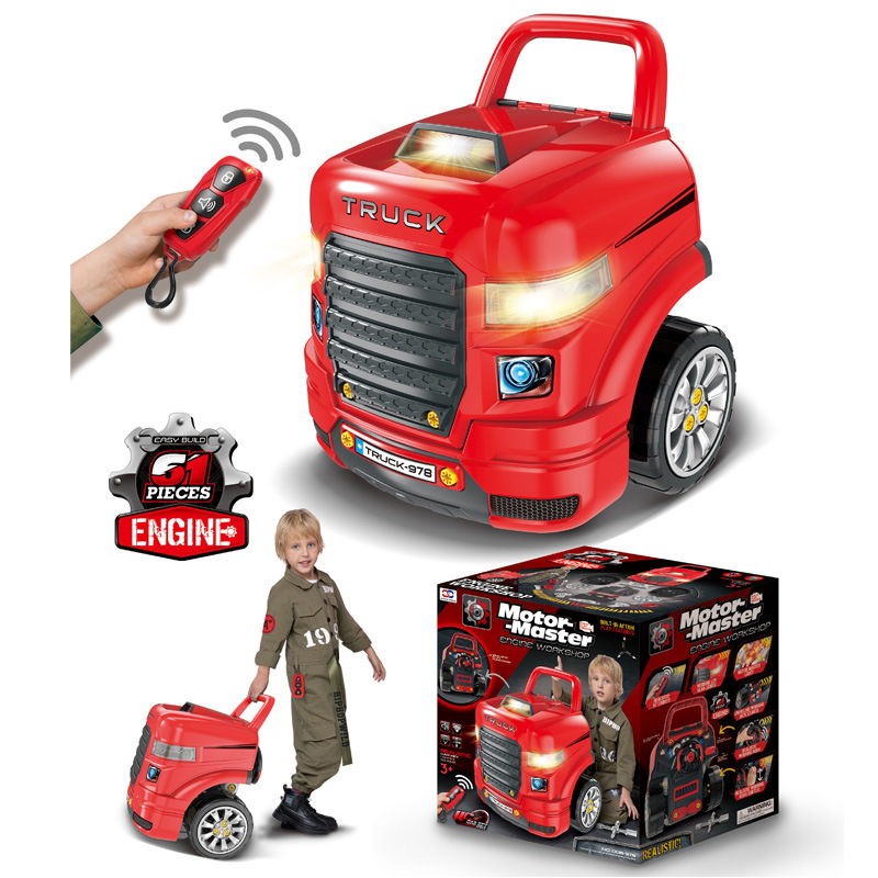 Disassembly, assembly and maintenance of the new wireless infrared remote control toy car with light and sound for boys and girls Item Picture