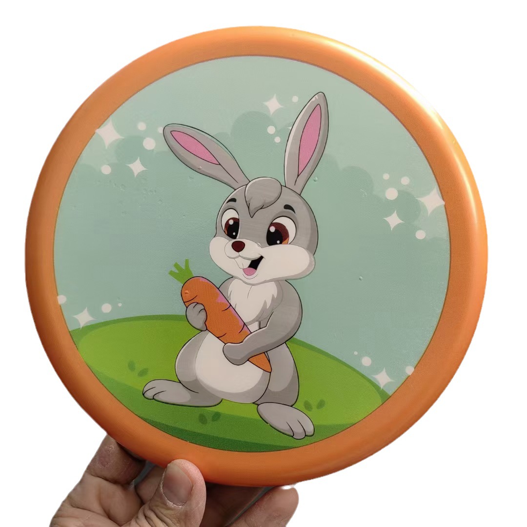 Children's safety soft frisbee, special boomerang for kindergartens, parent-child games, outdoor flying saucer toys for boys and girls Item Picture